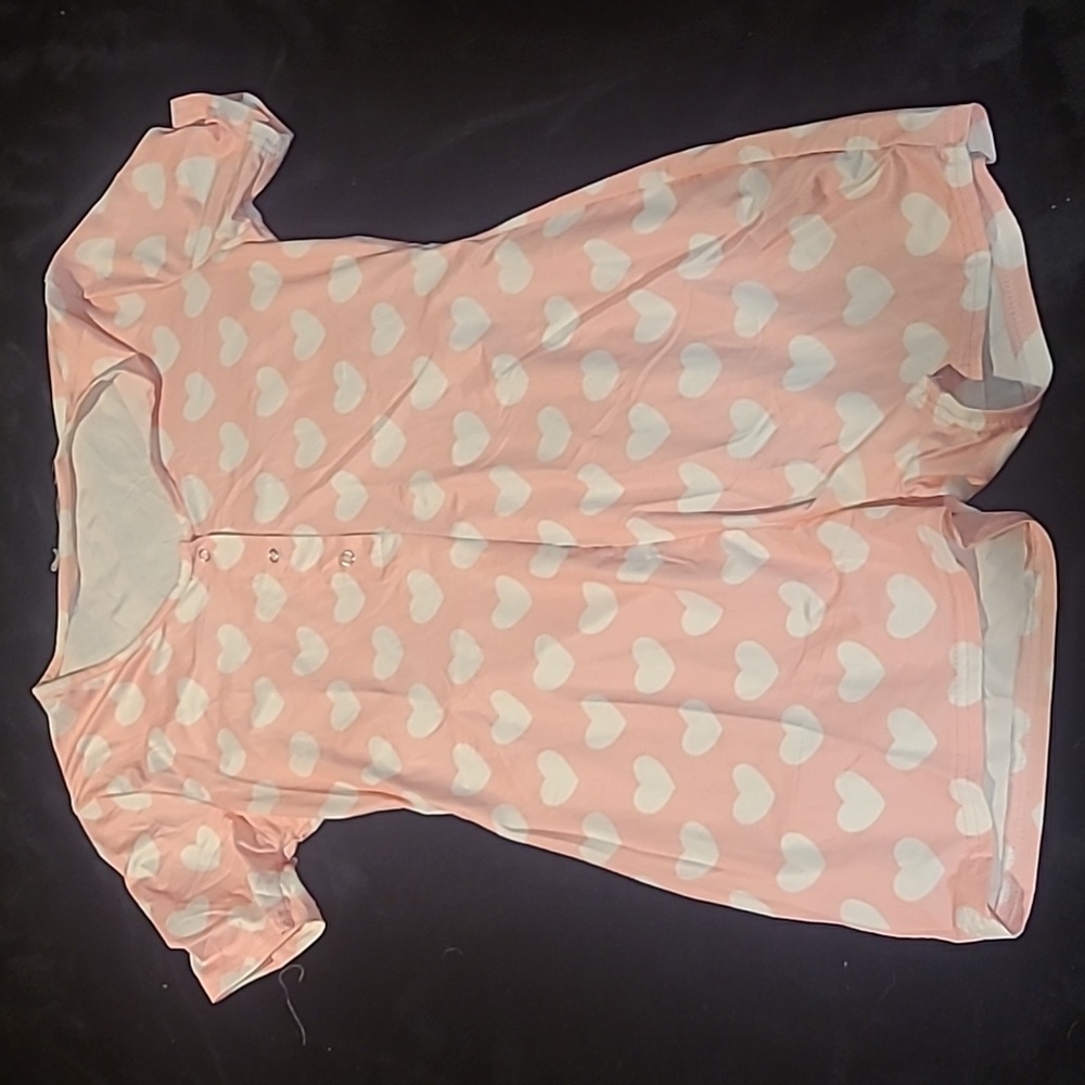 Heart patterned Romper